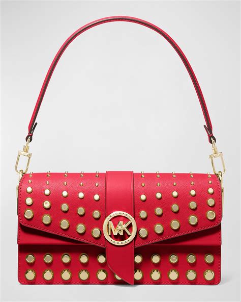 michael kors studded purse